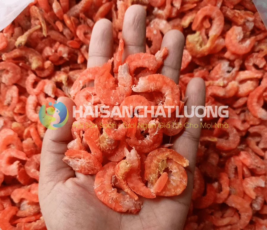 Tôm khô nõn ngon, nguyên liệu chất lượng để làm món gỏi