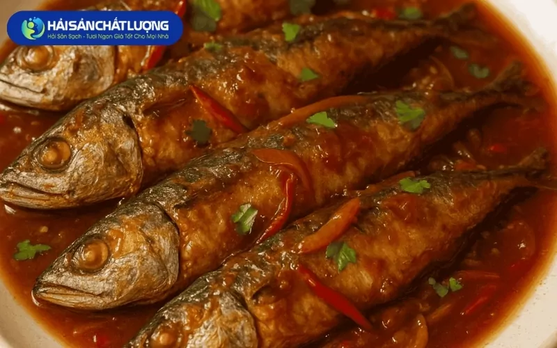 Cá Nục Suôn Sốt Me